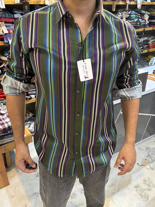 Premium Striped Shirt (L) ED1043